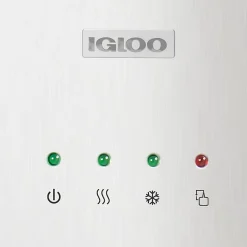 Igloo Hot/Cold Bottom-Load Water Dispenser, 39-13/16”H x 10-1/4”W x 13”D, Silver