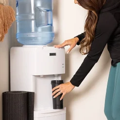 Igloo Hot & Cold Top-Load Water Dispenser, 5-Gallon, White, Total Qty 1