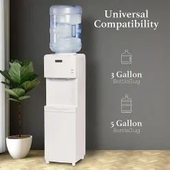 Igloo Hot & Cold Top-Load Water Dispenser, 5-Gallon, White, Total Qty 1