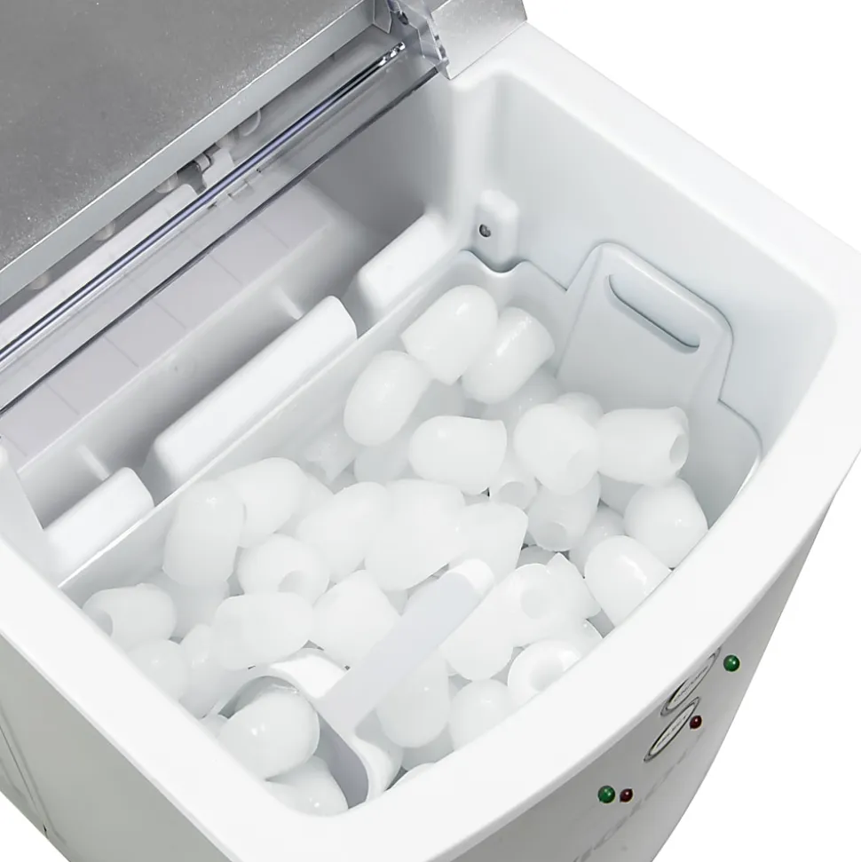 Igloo IGLICEB33SL 33 Lb Ice Maker, Silver