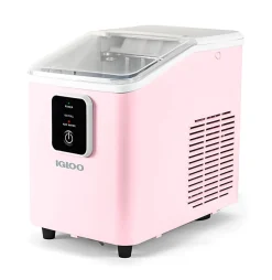 Igloo 26 Lb Self-Cleaning Ice Maker, Pink, Total Qty 1
