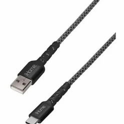 iHome 3.4A Charger Bundle, 6’, Black