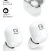 iHome IH-213 Truly Wireless Earbuds, White