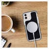 iHome Magnetic Vegan Leather Velo Case For iPhone® 12 Pro Max, Black, 2IHPC0825B1L2