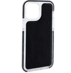 iHome Magnetic Vegan Leather Velo Case For iPhone® 12 Pro Max, Black, 2IHPC0825B1L2