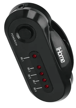 iHome 3.5MM Wireless FM Transmitter, 6" x 2"