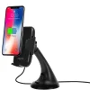 iHome Qi Charging Car Dashboard Mount, Black