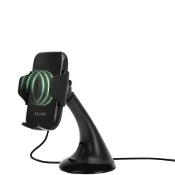 iHome Qi Charging Car Dashboard Mount, Black