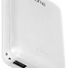 iHome Ultra-Compact 10,000mAh Power Bank, White
