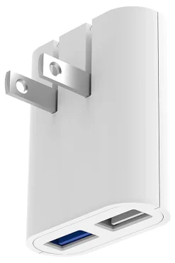 iHome 10W Qi Ultra-Slim Wireless Charger Stand, White