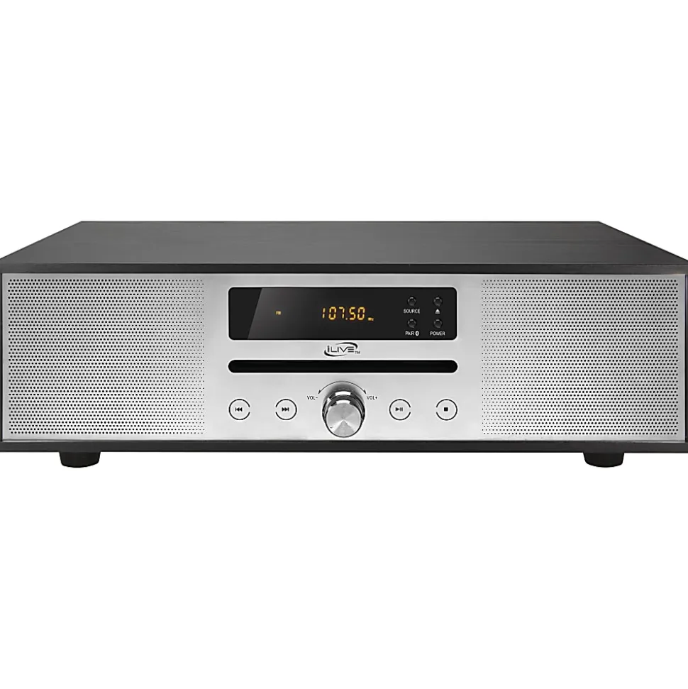iLive 2-Channel Bluetooth Home Music System With FM Radio And Remote Control