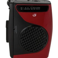 iLive Electronics Cassette Player With AM/FM Radio, 4.72"H x 1.57"W x 3.54"D