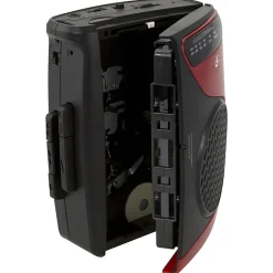iLive Electronics Cassette Player With AM/FM Radio, 4.72