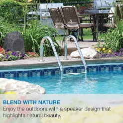 iLive Geo+ ISBW422G IPX5 Waterproof Wireless Speakers, Pack Of 2 Speakers