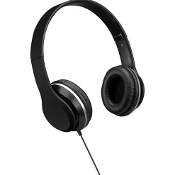 iLive Over-The-Ear Headphones, Black, IAH57B