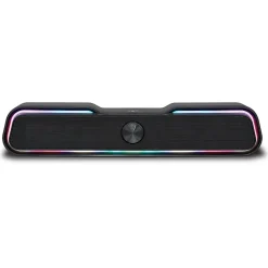 iLive 17" Portable Wireless Multimedia Soundbar Speaker With LED Lights, ISB172B