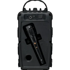 iLive Tailgate Party ISB202B Karaoke Speaker With Microphone And Carry Handle
