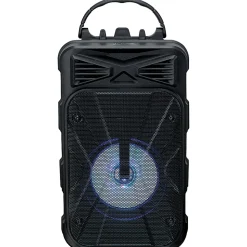 iLive Tailgate Party ISB202B Karaoke Speaker With Microphone And Carry Handle