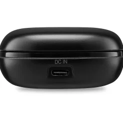 iLive Waterproof Truly Wireless Earbuds With Rechargeable Case And USB-C Charging Port, Black, IAEBTW53B