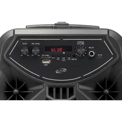 iLive Wireless Tailgate Party Speaker, Black