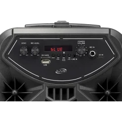 iLive Wireless Tailgate Party Speaker, Black