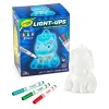 Illuminate creativity with the Crayola Light Up Dragon Toy. It's a glowing dragon canvas  - 747635
