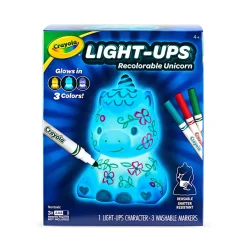 Illuminate creativity with the Crayola Light Up Dragon Toy. It's a glowing dragon canvas  - 747635