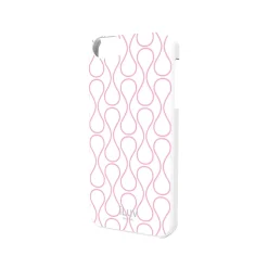 iLuv® Diamond Cut Hardshell Case For Apple® iPhone® 5, White Festival
