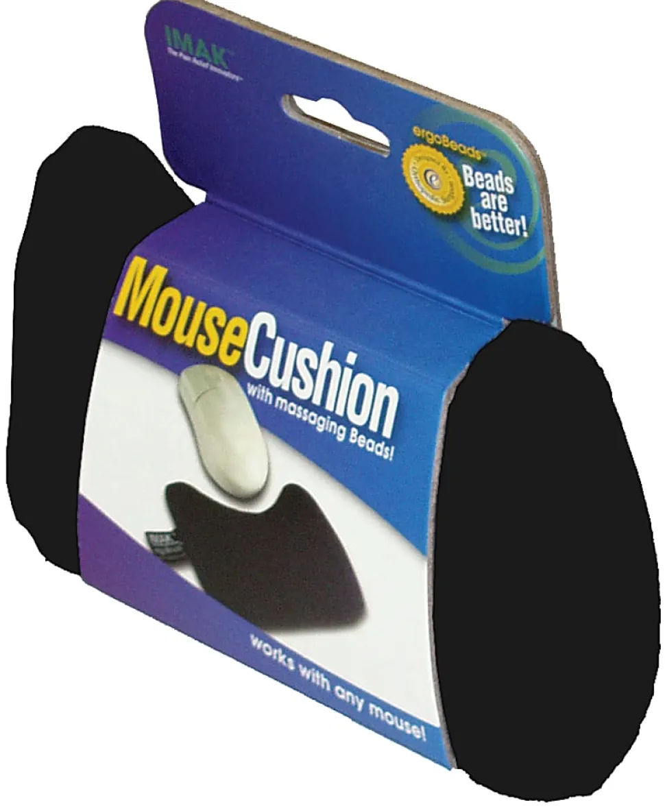 IMAK™ ergoBeads™ Mouse Support, 5.75", Black