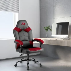 Imperial NFL Adjustable Oversized Vinyl High-Back Office Task Chair, Tampa Bay Buccaneers