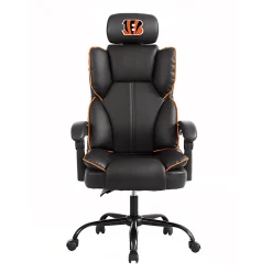 Imperial NFL Champ Ergonomic Faux Leather Computer Gaming Chair, Cincinnati Bengals