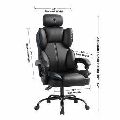 Imperial NFL Champ Ergonomic Faux Leather Computer Gaming Chair, Dallas Cowboys
