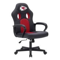 Imperial NFL Vision Faux Leather/Mesh High-Back Computer Gaming Chair, Kansas City Chiefs