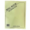 Impresos Taino Teacher Attendance Record Book, 8-1/2" x 11-3/4", Yellow