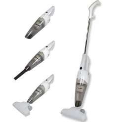 Impress GoVac 2-in-1 Upright Handheld Vacuum Cleaner, White