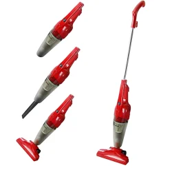 Impress GoVac 2-in-1 Upright Handheld Vacuum Cleaner, Red