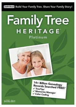 Individual Software Family Tree Heritage Platinum 15, Disc