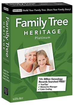 Individual Software Family Tree Heritage Platinum 15, Disc