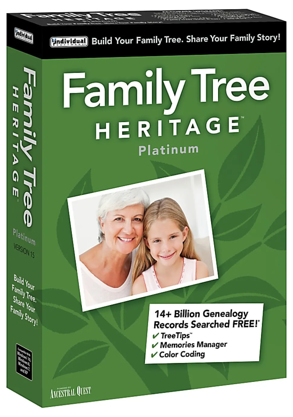 Individual Software Family Tree Heritage Platinum 15, Disc