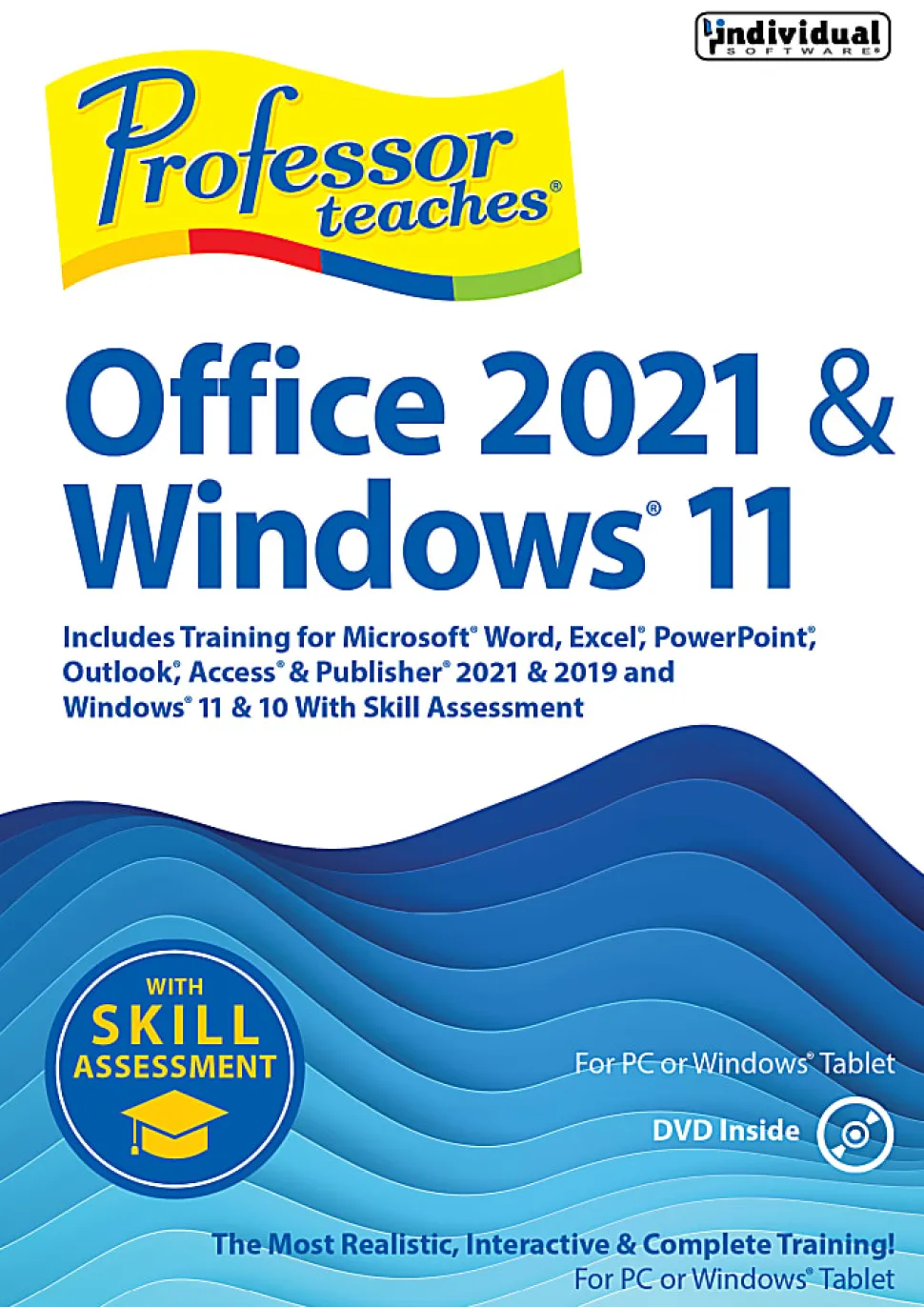 Individual Software Professor Teaches Office 2021 & Windows 11 With Skill Assessment, CD/Product Key