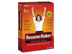 Individual Software ResumeMaker  Professional Pro Deluxe 20, Disc