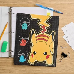 Innovative Designs Licensed Poly Folder, 3 Prongs, 2-Pockets, 11.62" x 9.5", Pokemon, Quantity 1