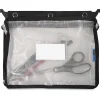 Innovative Storage Designs Infile™ Expanding Zipper Pouch, Black/White