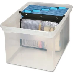 Innovative Storage Designs Infile™ Expanding Zipper Pouch, Black/White