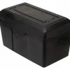 Innovative Storage Designs Plastic Card File, 300-Card Capacity, Black