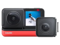 Insta360 ONE RS Twin Edition - 360° action camera - 5.7K / 30 fps - Wi-Fi, Bluetooth - underwater up to 16ft
