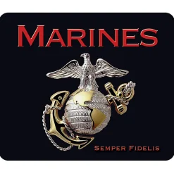 Integrity Mouse Pad, 8.5" x 10", Marines Pride Logo, Pack Of 6