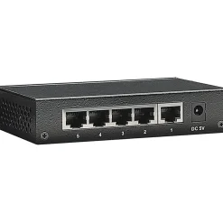 Intellinet 5-Port 10/100 Desktop Switch, Metal Housing