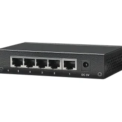 Intellinet 5-Port 10/100 Desktop Switch, Metal Housing