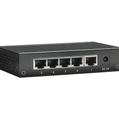 Intellinet 5-Port 10/100 Desktop Switch, Metal Housing